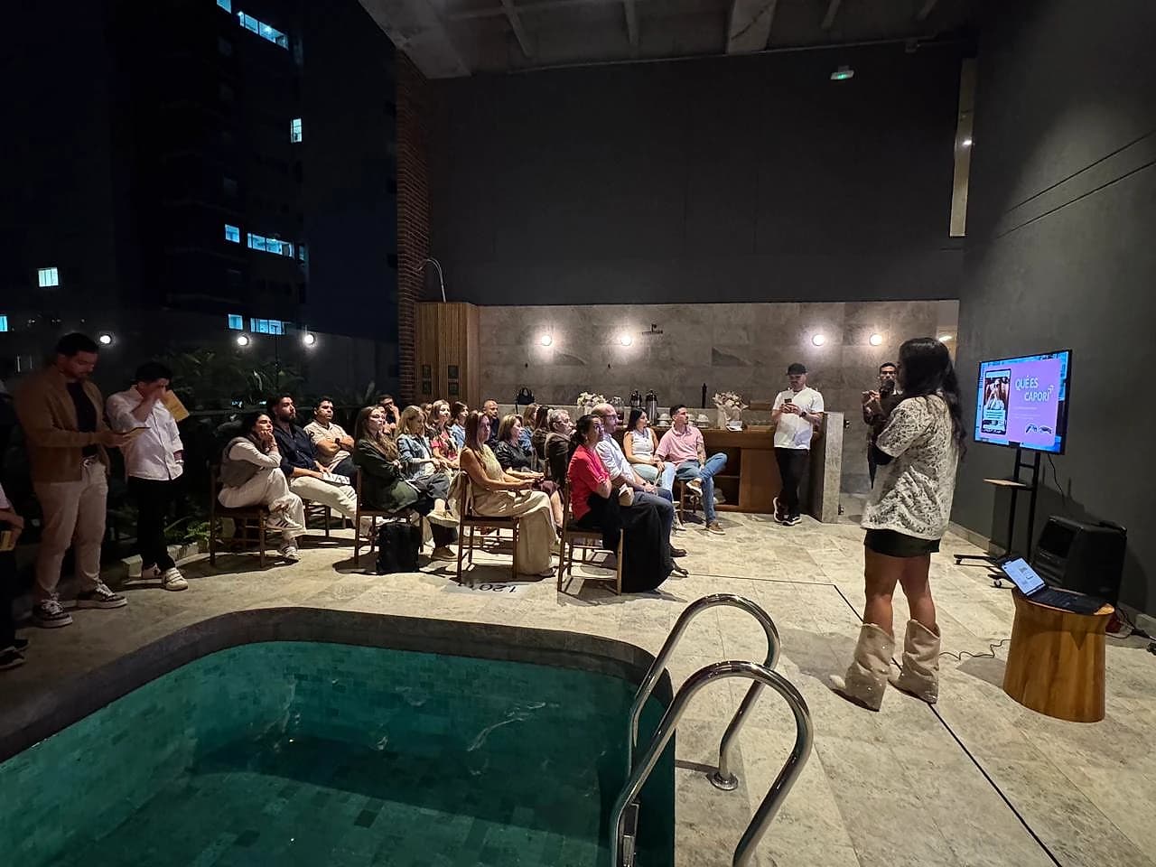 Capori — evento de lanzamiento